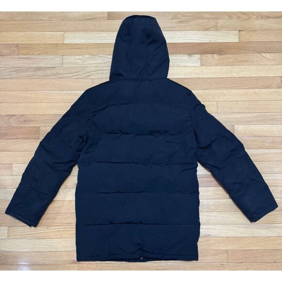 Tommy Hilfiger Men’s Parka Coat Black Warm Like Down Size M READ DESCRIPTION - Picture 2 of 16